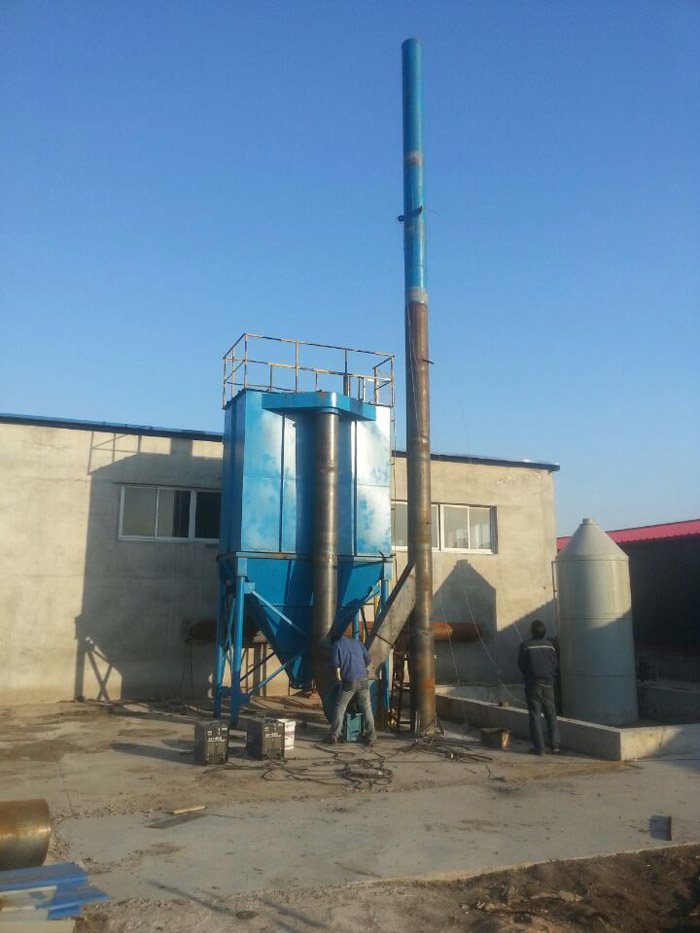 盛义机械布袋除尘器是怎么处理带火星烟尘的