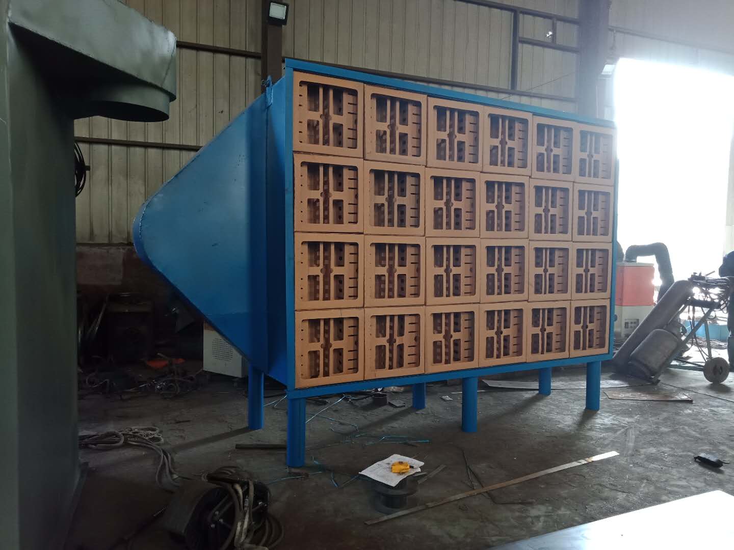 喷漆房干式吸附箱