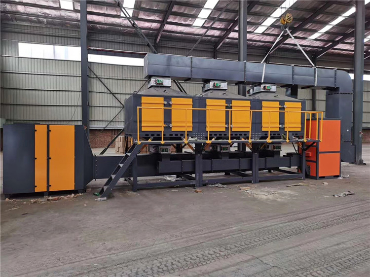 铸造厂浇铸区催化燃烧