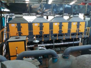 浇铸区催化燃烧